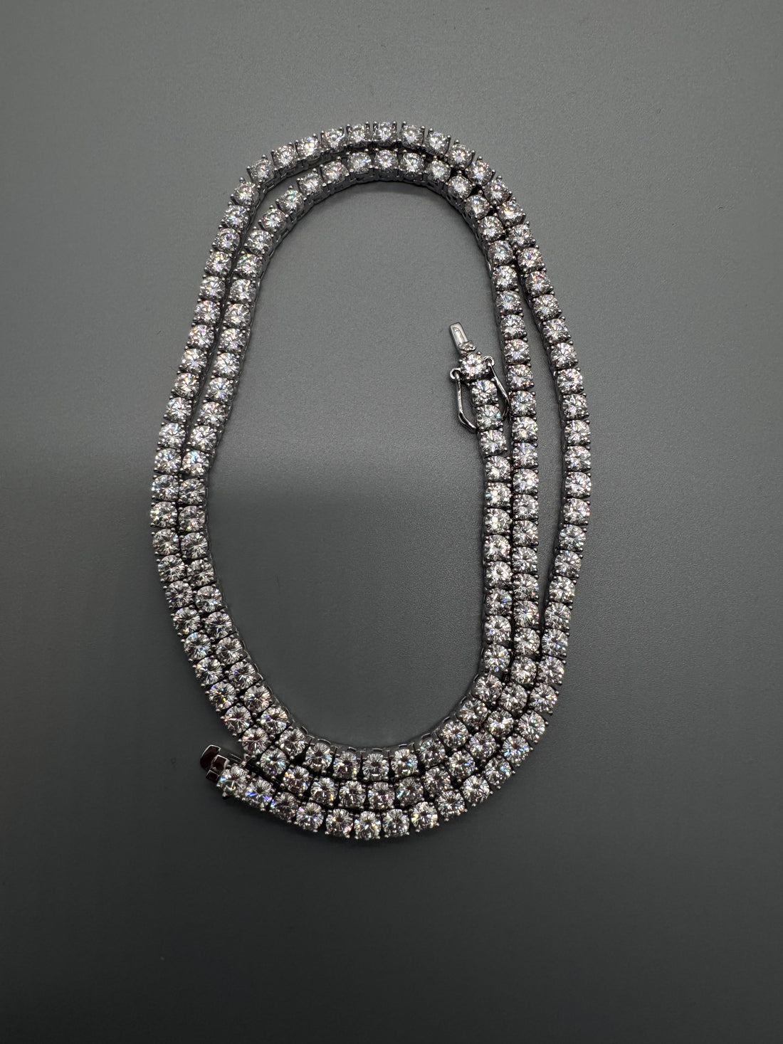 4MM VVS1 Moissanite tennis chain