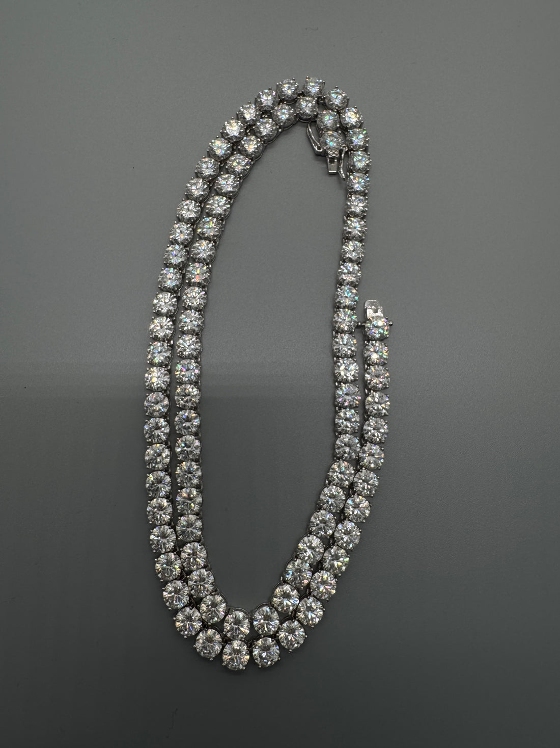 6.5MM VVS1 Moissanite tennis chain